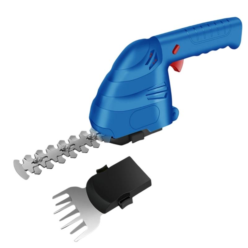 Professional Wireless Garden Shears Trimmer Twin Function Quiet Motor Lightweight Body Elderly Friendly Yard Tool