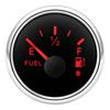 Red Backlight 2" 52MM Fuel Level Gauge/Water Level Meter/Voltmeter/Water Temperature/Oil Pressure Meter with Alarm Auto Boat