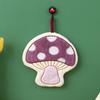 Soft Mushroom Theme Hand Towel Coral Fleece Bathroom Kerchief Toilet Handkerchief  Kitchen Home