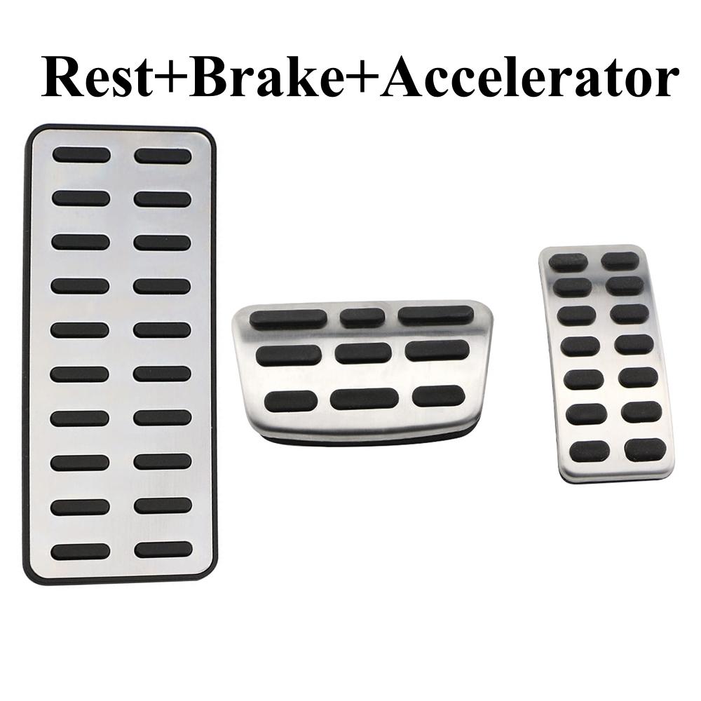 Автомобильный топливный тормозной упор, педали, авто чехол для педали для Hyundai Ix25 Creta Accent Verna Solaris для Kia K2 Rio Soul KX3, аксессуары