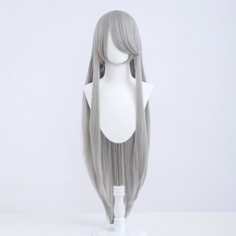 100cm Long Straight Cosplay Wig Anime Compatible Universal Omopinenet Heat Resistant Synthetic Hair Wigs + Wig Cap