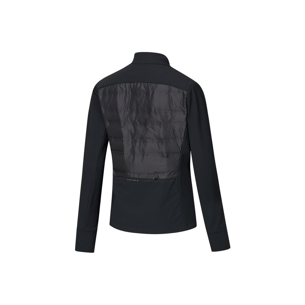 SAUCONY Серия для беговых тренировок Удобная Универсальная Приятная к коже Куртка-пуховик с воротником-стойкой и надписью Унисекс Верхняя одежда SA1250PJ92T-BK001