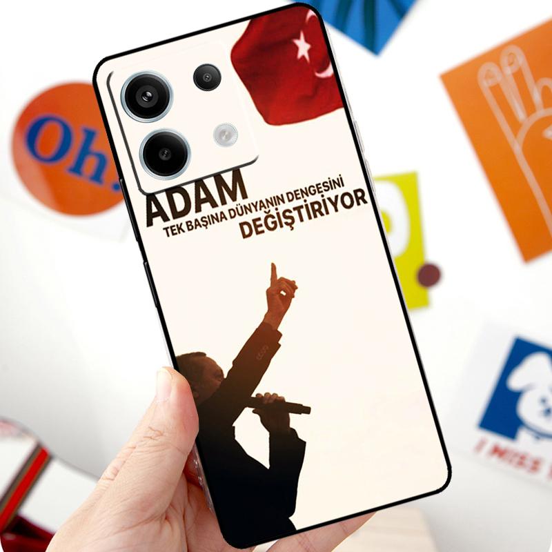 Turkey Recep Tayyip Erdogan Funda For Xiaomi Redmi Note 14 Pro 10 11 12 13 Pro 11S 12S Case For Redmi 15 14C 12C 10C 13C