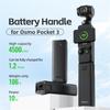 Ручка-держатель для аккумулятора, совместимая с экшн-камерой DJI Osmo Pocket 3, портативное зарядное устройство с ручкой-держателем