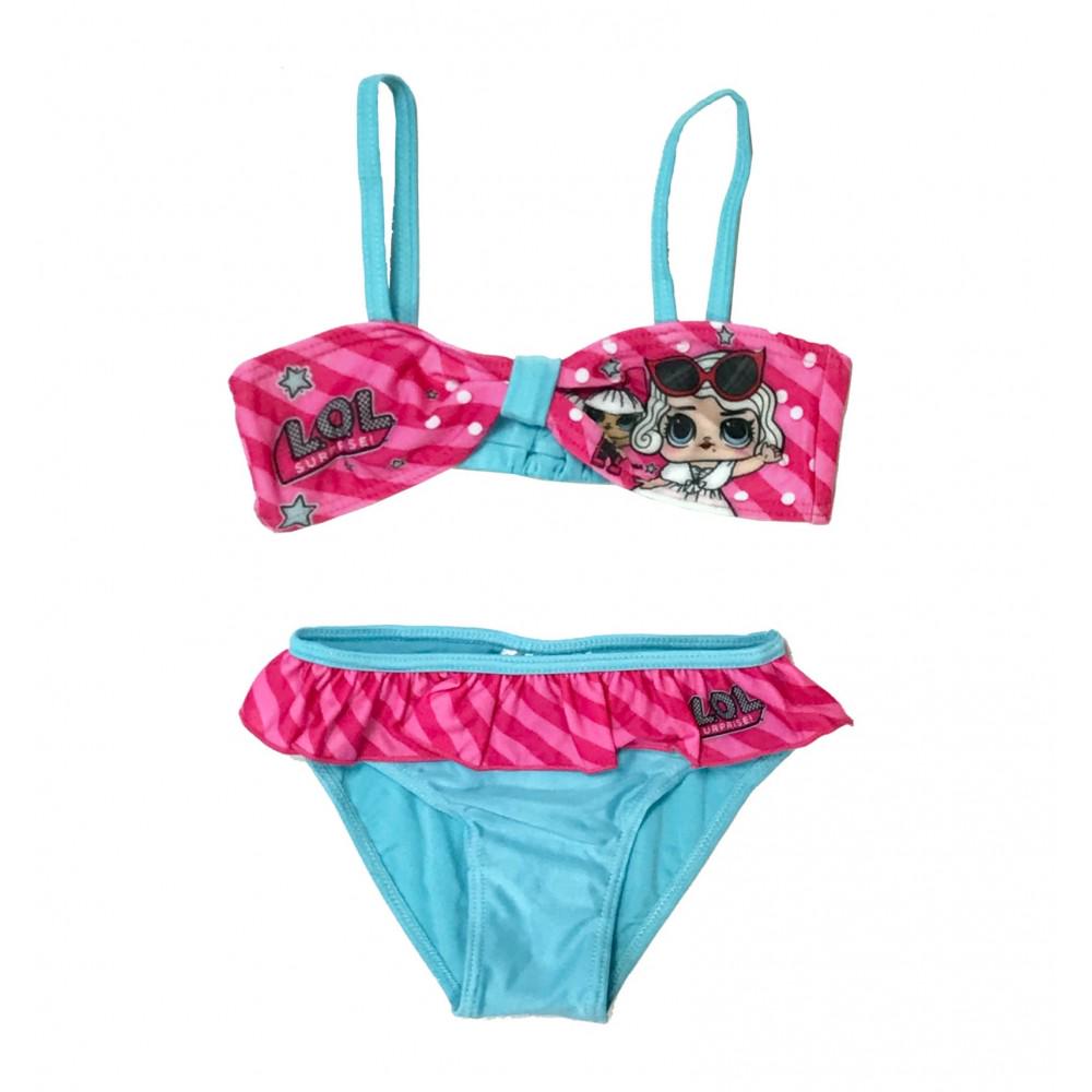 Купальник из двух частей LOL Surprise для девочек - синий