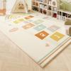 Cartoon Imitation Cashmere Carpet Children's Floor Mat Living Room Non-Slip Reading Area Carpet Baby Bedroom Crawling Mat