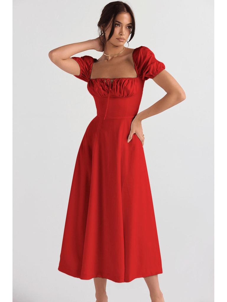 2026 Элегантное французское летнее платье-слинг высокого класса для женщин