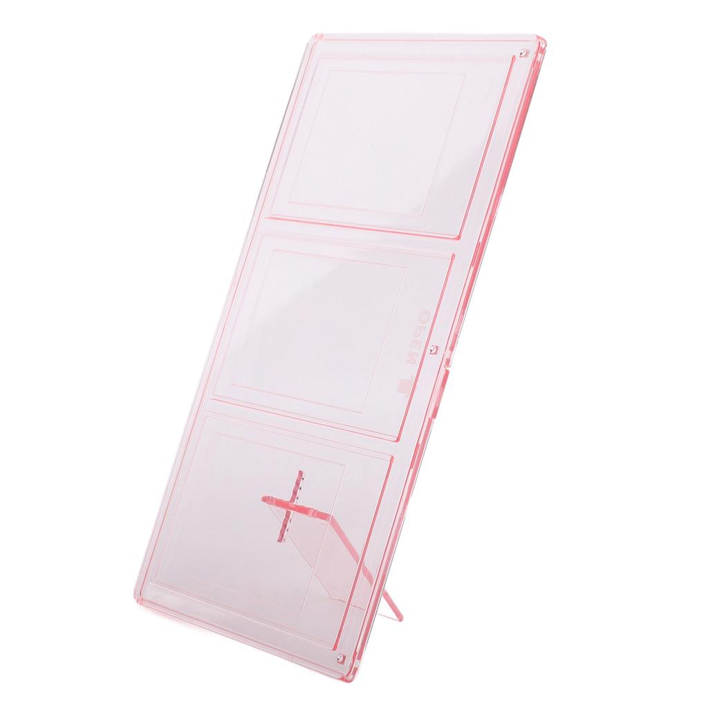 Фоторамка 3 отверстия прозрачный дисплей ПК 3 дюйма 4x3 фото с подставкой тройная фоторамка для мгновенного