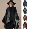Winter Fashion Poncho Women Capes Scarf Imitation Cashmere Ladies Scarves Warm Shawls Wraps Woman Ponchos Bufanda Mujer Foulard
