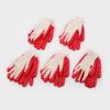 5 Pairs of (Anti-Slip) Semi-Coating Cotton Work Gloves