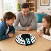 1/2 Sets Fast-Paced Think Words Game, Alphabet Wheel Family Board Game, Educational Multi-player Interactive Words Challenge Game for Kids Adults