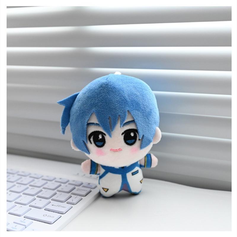 Семейство Vocaloid Чиби Плюшевый Брелок Аниме Подвеска на Сумку С Мику Рин Лен Лука Мейко И Кайто Милый Подвеска Аксессуар