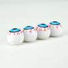 4Pcs Stem Caps Tire Valves Caps Universal Funny Big Eyes Eyeball Shape Plastic Car Stem Cover Valves Nozzles Auto Car Exterior