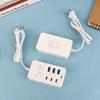 Eu US Plug Multiport Us Charger 35W Pd Type C Fast Charger Wall Charger Us Hub Adapter 6 Ports Mobile Phone Us Quick Charger