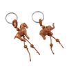 Pendant Kids Toy Bag Charm Lucky Horse Keychain Weaving Key Chains Lucky Horse Keyring Key Holder