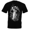 Saint Michael The Archangel Destroy Devil Catolic T-Shirt Premium Short Sleeve O Neck Mens T Shirt New Loose Summer Tees Top