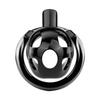 ANOSX Resin Male Chastity Cage Penis Cages Device With Clitoris Catheter Plug Penis Ring Breathable Cock Cages Urethra Lock