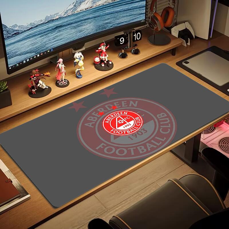 Aberdeen Football Club Mouse Pad Large Gaming Table Cushion Non-slip Laptop Tablet Big Mousepad XXL Mat Mini PC Playmat With Lock edge_xia