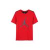 Air Logo Print Color Block Short Sleeve Sports T-Shirt Men Tops Red AV8451-687