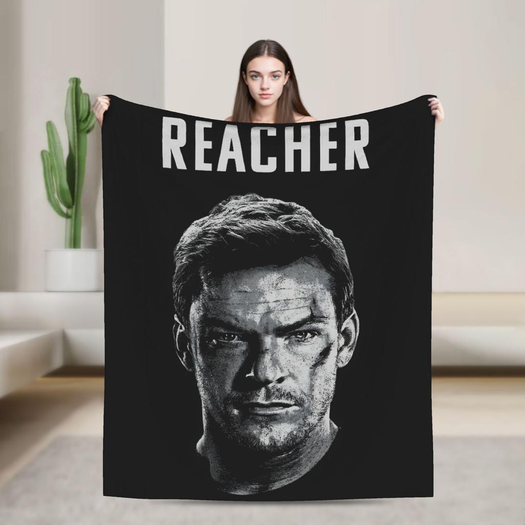 Плед Reachers с принтом из фильма Для мужчин и женщин Уютный мягкий плед-покрывало для кровати 50x60 дюймов Различные размеры