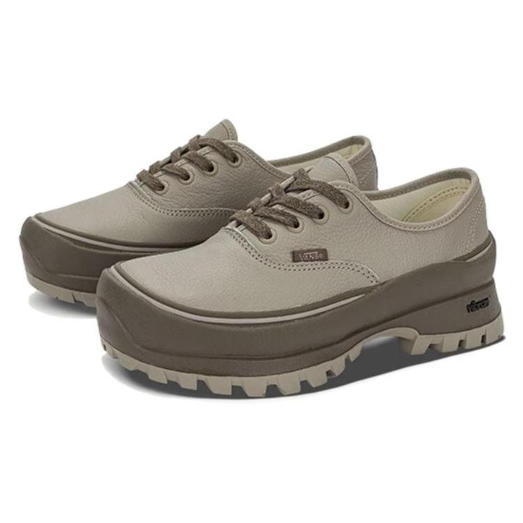 Vans Vibram x Authentic 'Beige Brown' Unisex VN0A5JLWDTA