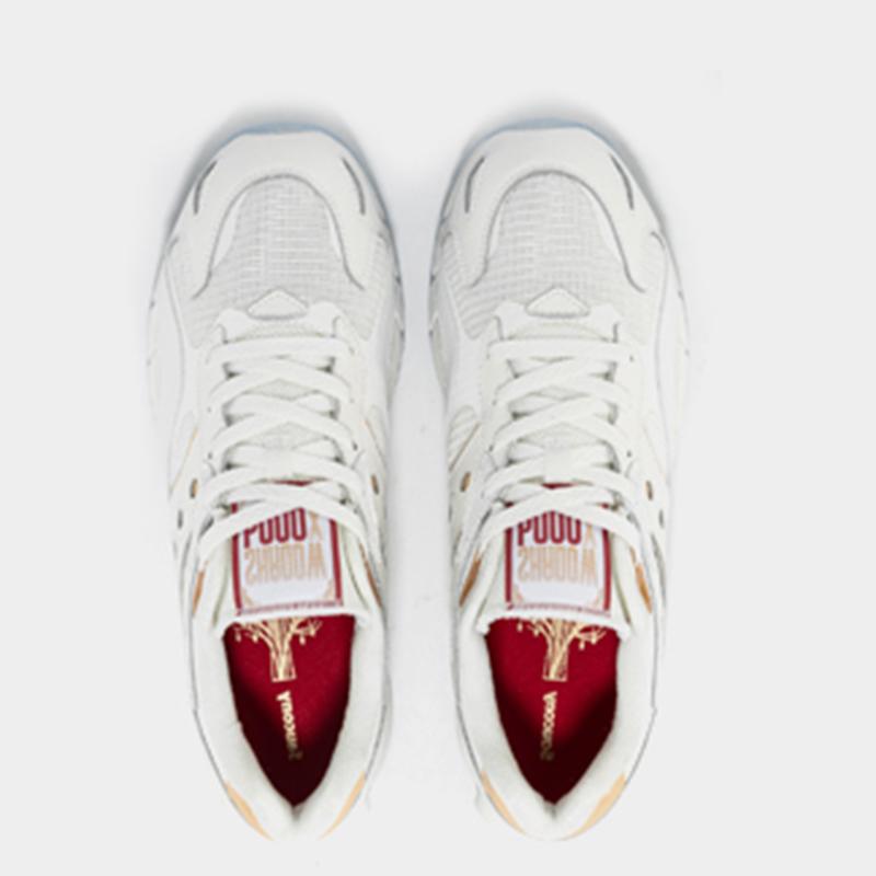 SAUCONY Shadow 6000 Ретро Удобная Синтетическая Кожа Прочная Низкий Верх Повседневные Кроссовки для Бега Унисекс Кроссовки Белый Платиновый S79020-1