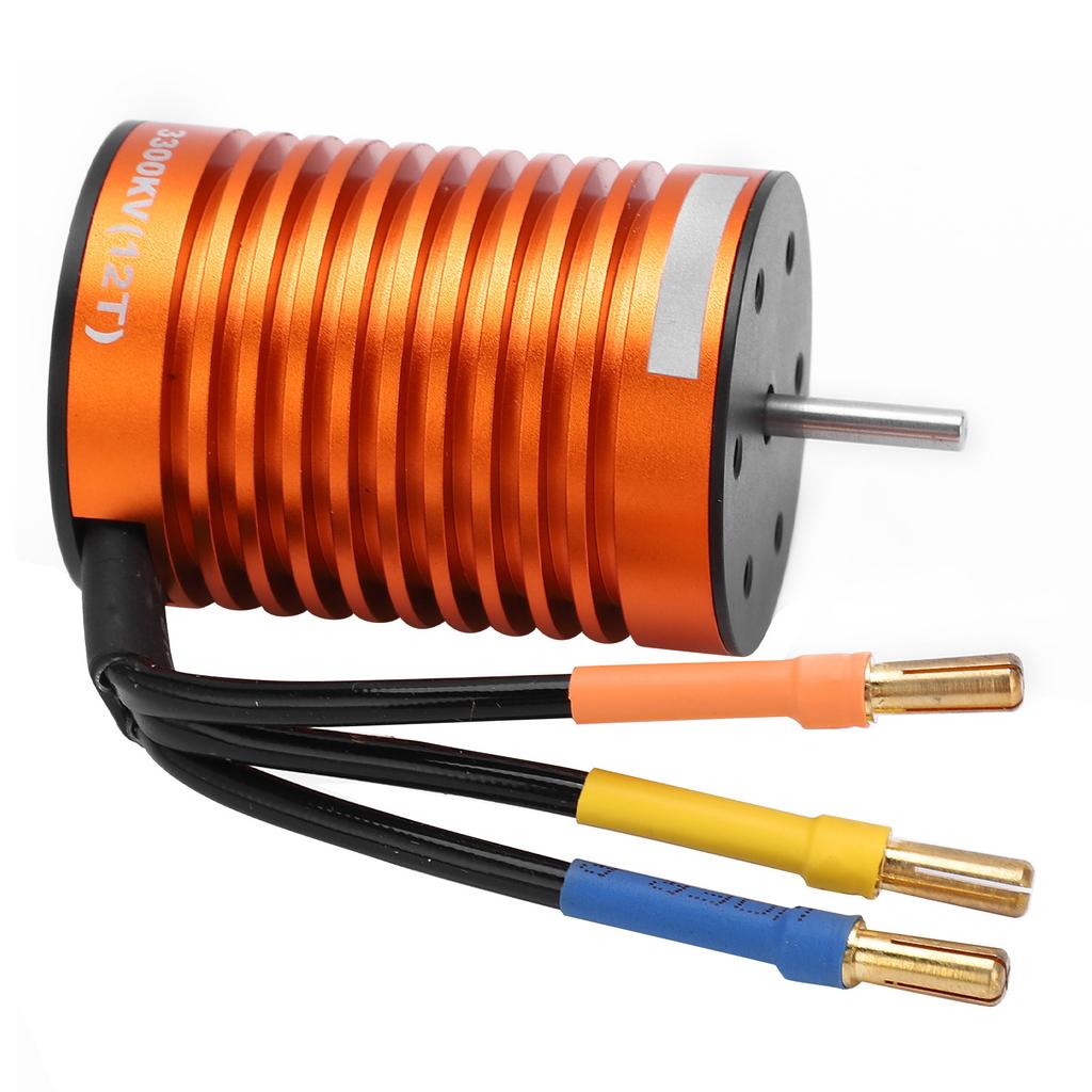 F540 бесщеточный двигатель из алюминиевого сплава, водонепроницаемый двигатель, подходит для 110 RC Car 3300KV 820W