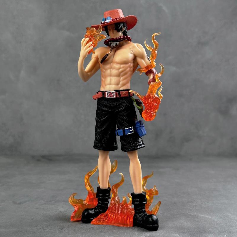 Figur One Piece DX10th Anniversary Fire Fist Escal D Ace Ruffy Brother Spielzeug Japan Anime Sammlerfiguren PVC Modell Spielzeug