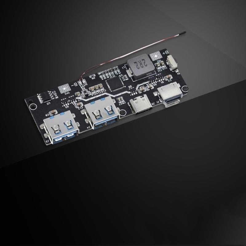 22.5 Вт Двунаправленный 5 USB Плата быстрой зарядки Конвертер Подходит для модуля мобильного источника питания QC4 PD3.0 Вход Выход