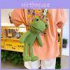 Frog Crossbody Plush Bag Doll Shoulder Cute Cartoon Toy Backpack Gift Birthday