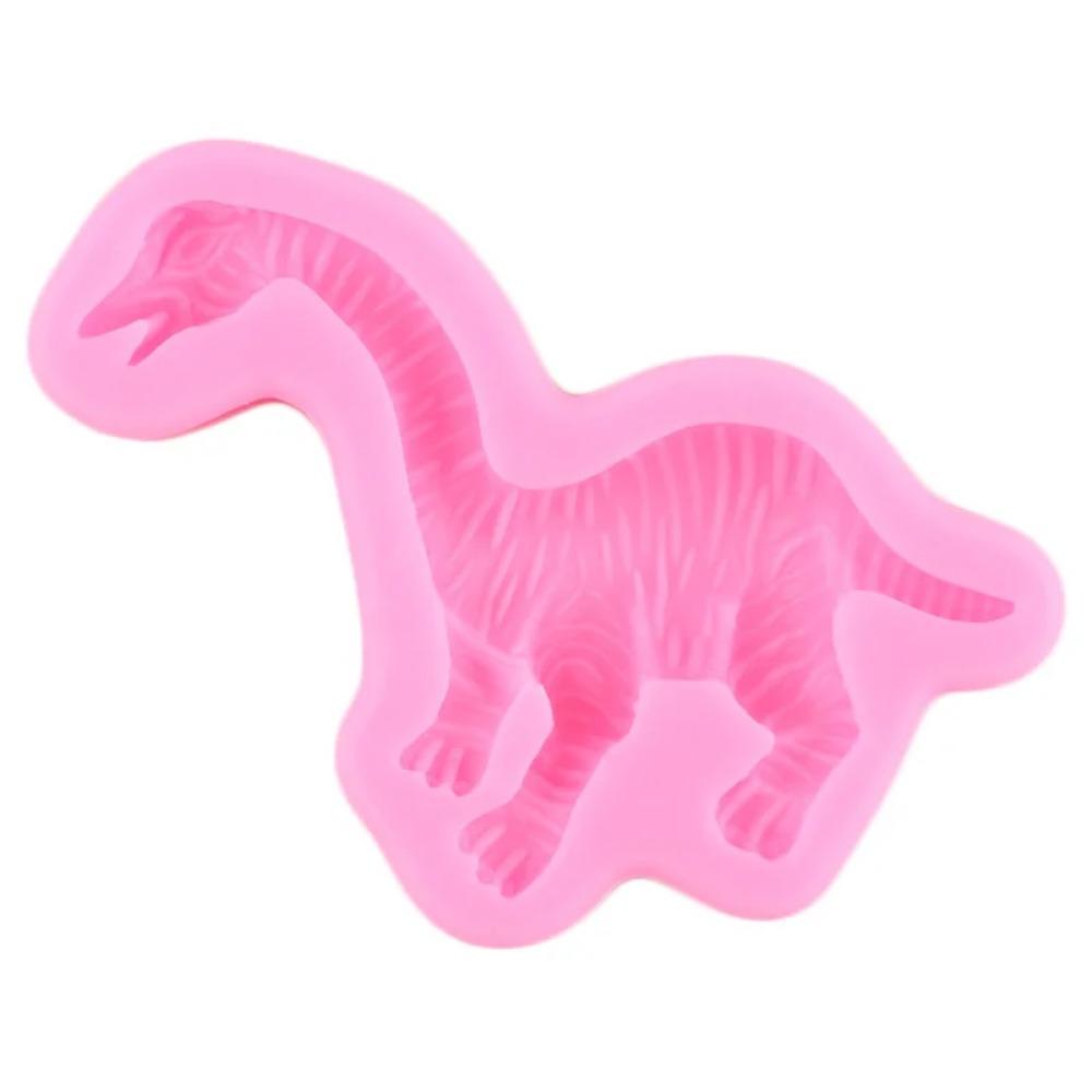 Динозавры силиконовые формы из смолы DIY торт Кондитерские формы для помадки конфеты шоколадная клейкая паста украшения формы кухонные инструменты для выпечки