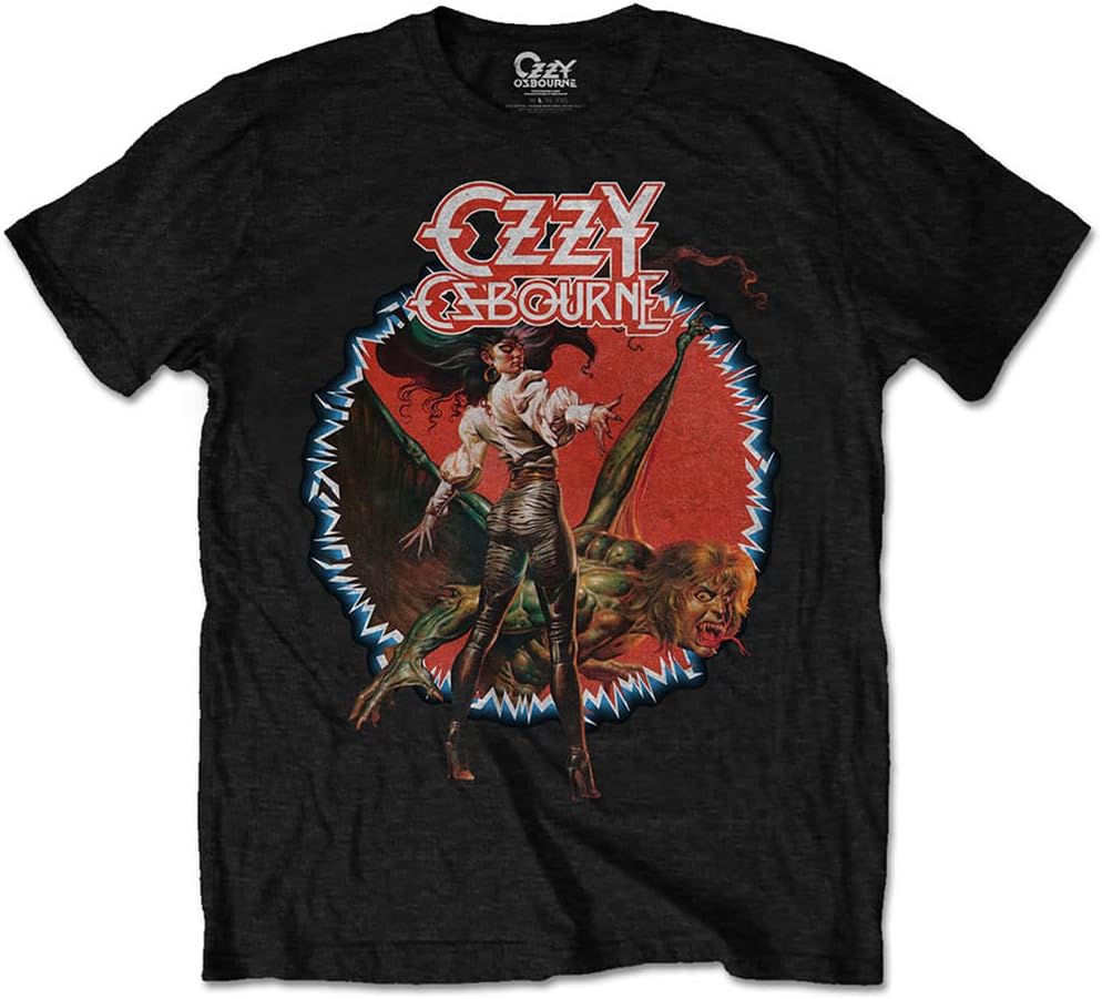 Мужская футболка Ozzy Osbourne Ultimate Sin приталенная черная
