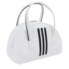 Mini Boston Bag Three Stripes Mini Boston White [Adidas Golf]