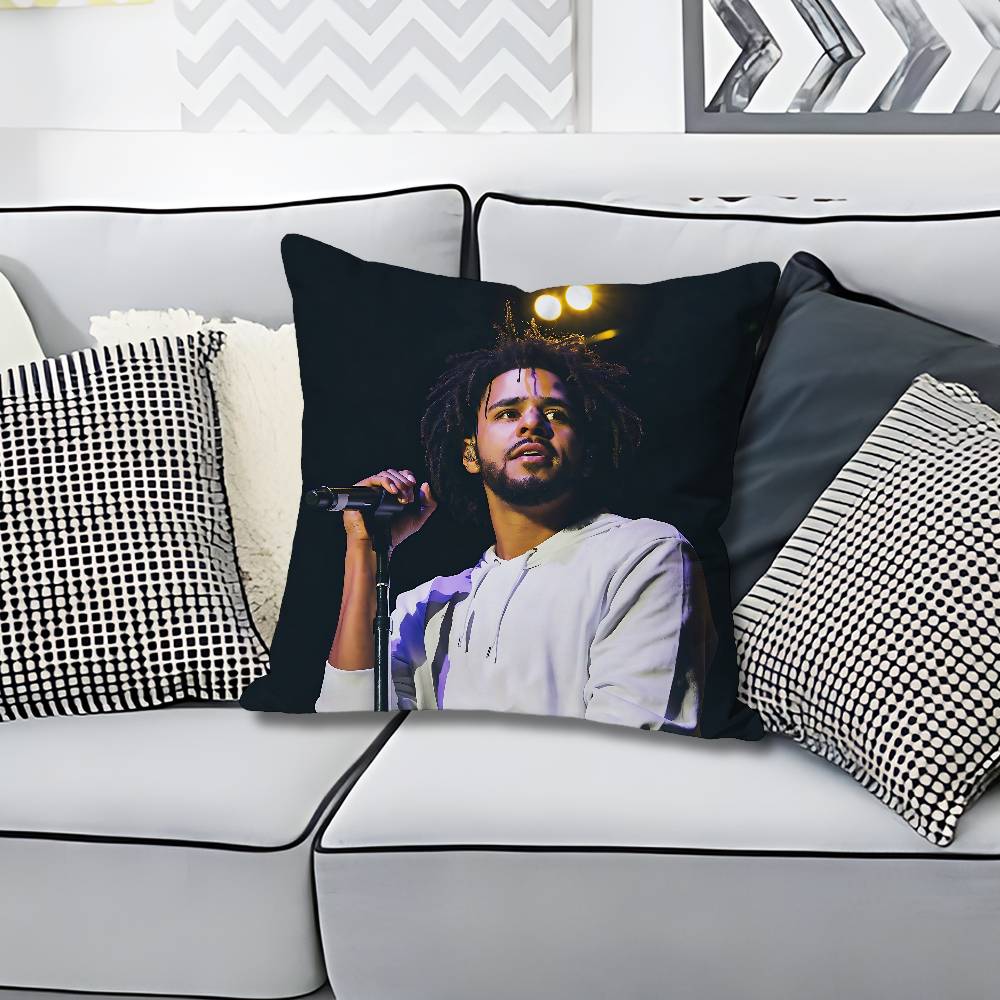 JJ Cole The FallOff Anime Celebrity Merchandise AllMatch Printed Pillow Case Sofa Car Office Room Decoration Protector