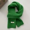 Selected Australian Pure Wool 100% Wool Scarf Solid Color Versatile Women'S New Winter Warm Knitted Scarf