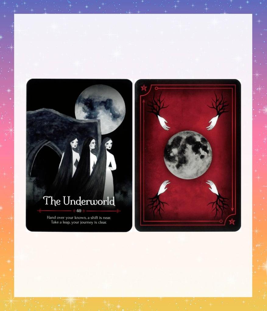 Сезон Ведьмы Самайн Оракул (Японское издание) с японскими инструкциями, карты Оракула Ведьм, карты Таро, гадание [аутентичные]