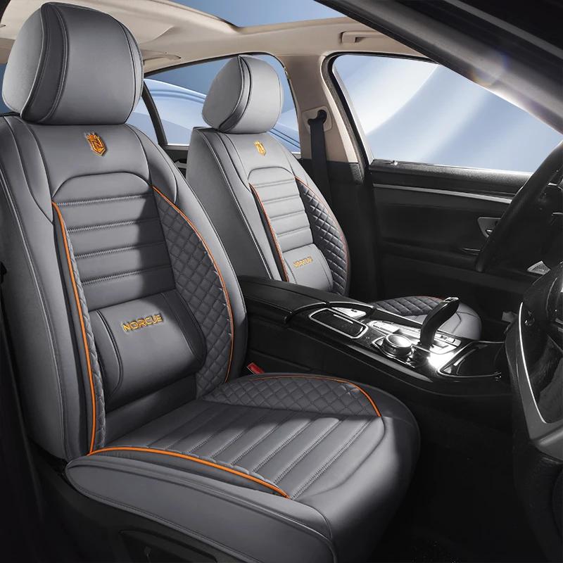 1 шт. Универсальный размер Чехол на сиденье автомобиля из ПУ кожи для Dacia Duster Renault Clio Fiat Panda Ypsilon Seat Arona Cors Автоаксессуары