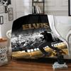 Elvis Presley Blanket Durable Comfort Great for Livingroom Seaside Office for All Seasons Modern Style Ideal Gift For Birthday Valentine'S Day