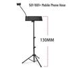 Projector Floor Tripod Stand with Mouse Tray & Phone Holder