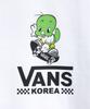 VANS Dooly Korea Crew Short Sleeve T-Shirt - White / Vn0012Pvwht1