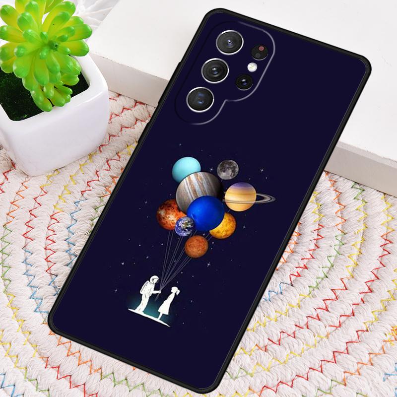 Силиконовый чехол для телефона 'Космос' Для Samsung Galaxy note 10 pro S26 S25 S24 S23 S22 S21 Plus S25Ultra Capa Чехол