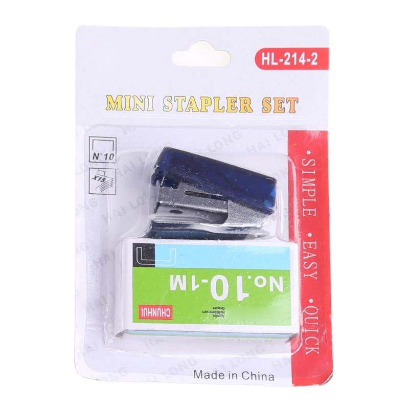 Small Stapler with 10# Staple Pocket Stapler with Staple Remover 20 Sheet Capacity for Student Teacher Office School