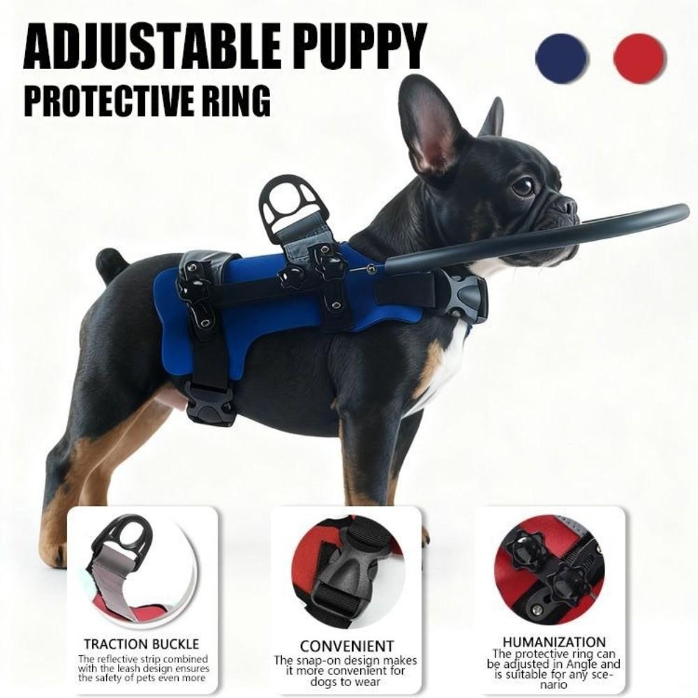 Breathable Blind Dog Safety Bumper Reflective Blind Dog Harness Pet Collision Collar Pet Safety