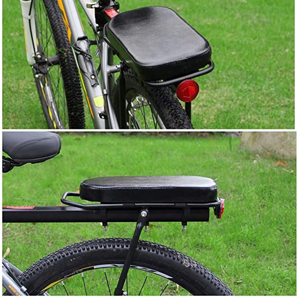 Rear Seat Cushion Comfortable Manned Cushion Rear Shelf Seats Bicycle Back Seats Bike Seat Plate
