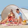 Beach Pop-Up Tent Sun Shelter with Carry Bag Rope Stakes Easy Setup 2-3 Person Sunshade Tent Portable Folding Outdoor UV Protection Tent
