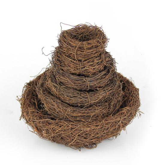 Искусственное гнездо в деревенском стиле, реалистичное несколько размеров, пасхальная вечеринка, декор птичьего гнезда для поделок