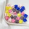 30Pcs Girls Newborn Cute Mini Cartoons Hair Clips Claw Flower Small Hair Claws Children Sweet Hairpins Baby Hair Accessories