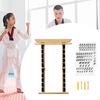 Karate Belt Display Rack Waist Storage No Assembly Required 10 Belts Wood Foldable