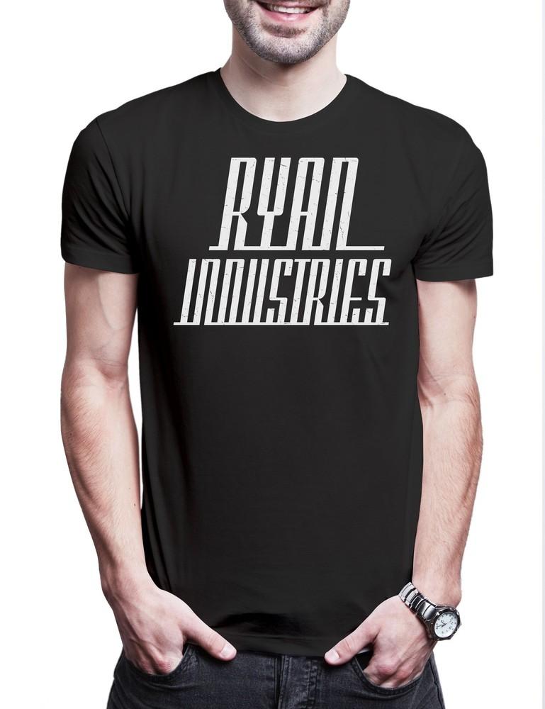 Ryan Industries II Мужская футболка Био Sci-Fi Научная фантастика Шок Атлас Игры