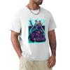 Tshirt Unisex Summer Tees Neon Moon Tshirt Vintage Clothes Summer Top Unisexs White T Shirts